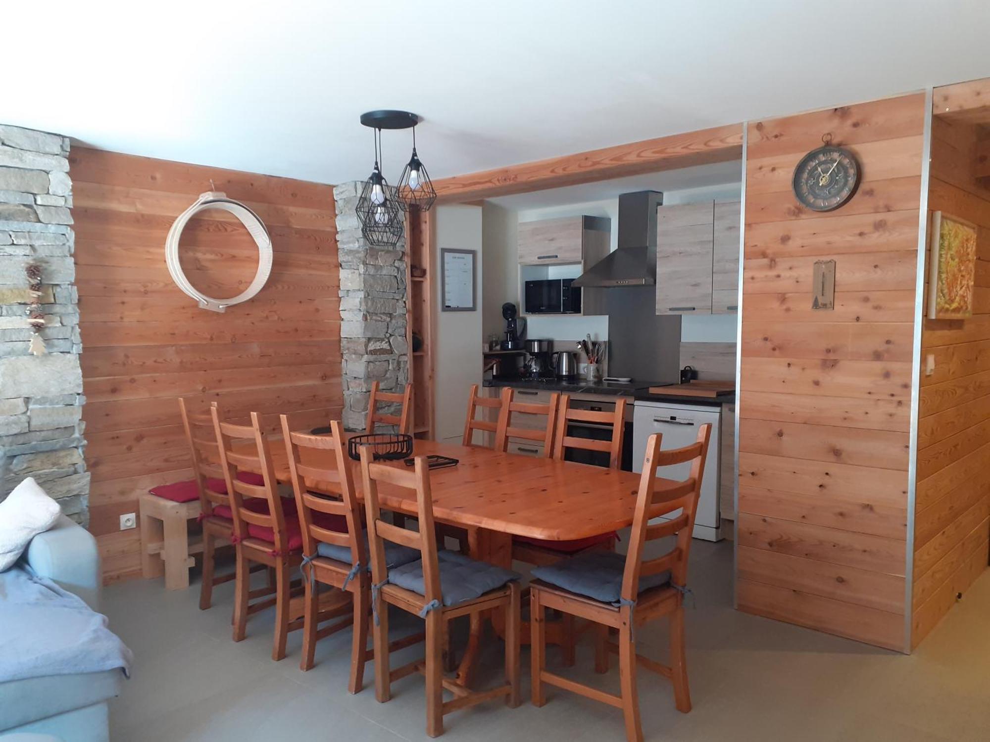 Appartement Chaleureux Avec Wifi De 10 Personnes A Val-Cenis Lanslebourg-Mont-Cenis Kültér fotó